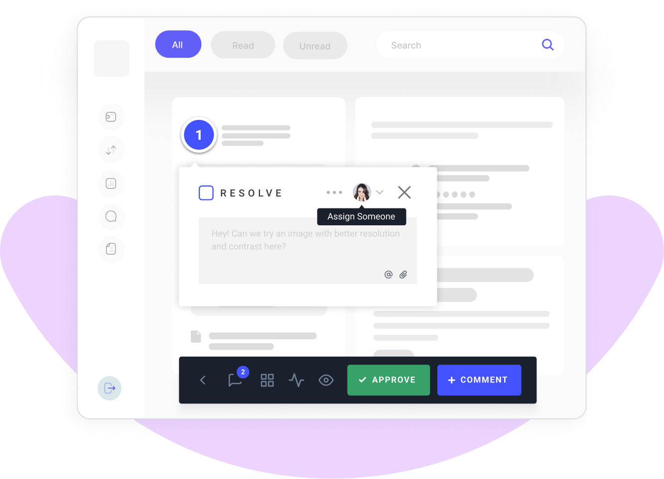 Collect and manage feedback 